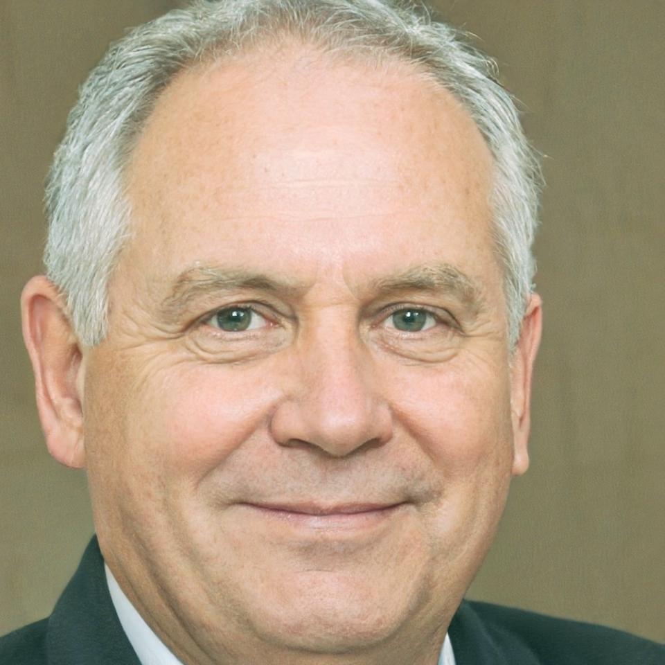 Porträt eines männlichen Teammitglieds